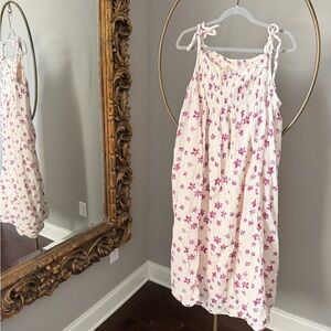 Free People Floral Tie-Shoulder Sundress